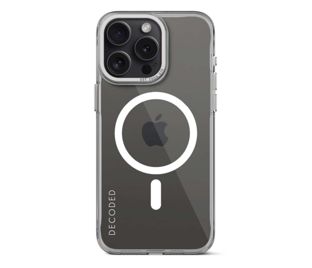 Decoded Recycled Plastic Clear Case do iPhone 15 Pro Max transparent D24IPO15PMBCT2TT - 1187361 - zdjęcie